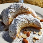 Almond Horn Cookie Recipe With Powdered Sugar