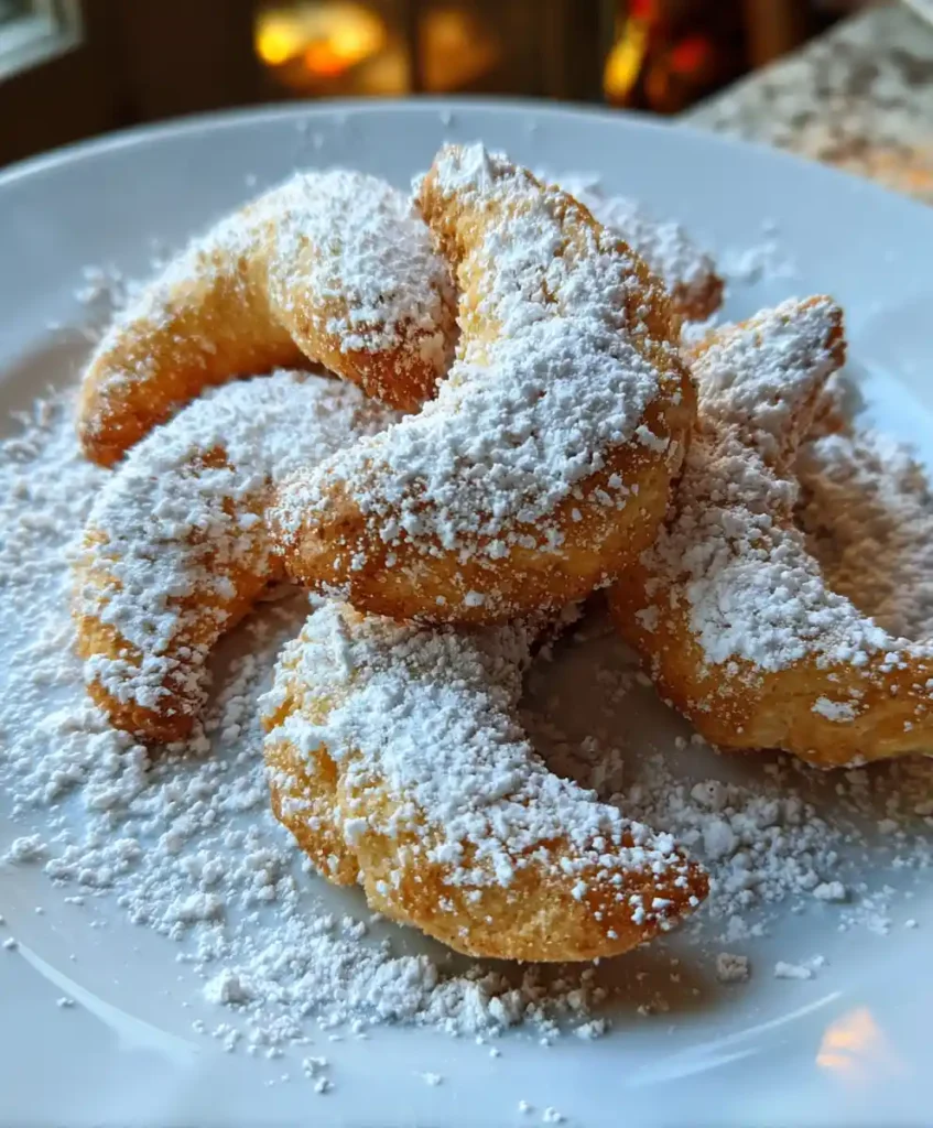 Almond Horn Cookie Recipe With Powdered Sugar Recipe