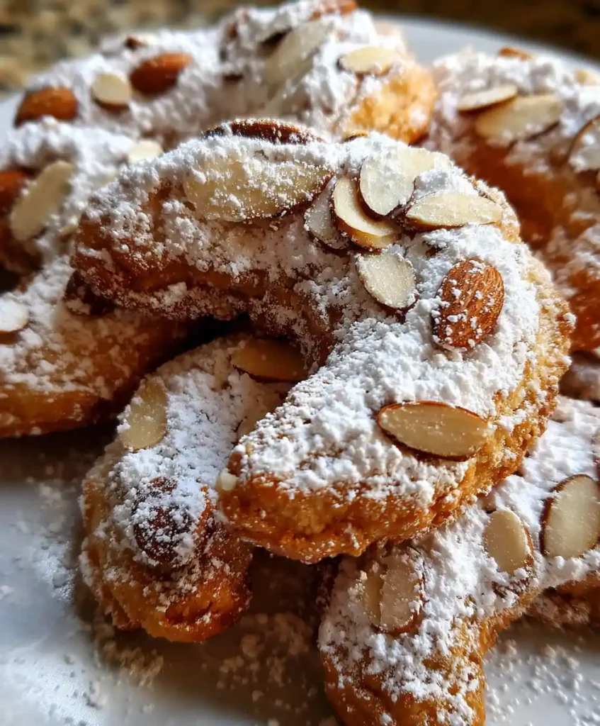 Almond Horns Recipe With Powdered Sugar Recipe