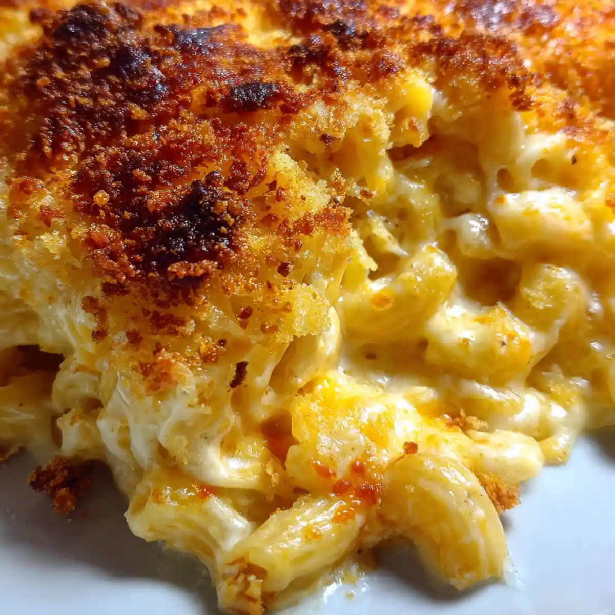 Baked Mac And Cheese Recipe With Breadcrumb Topping