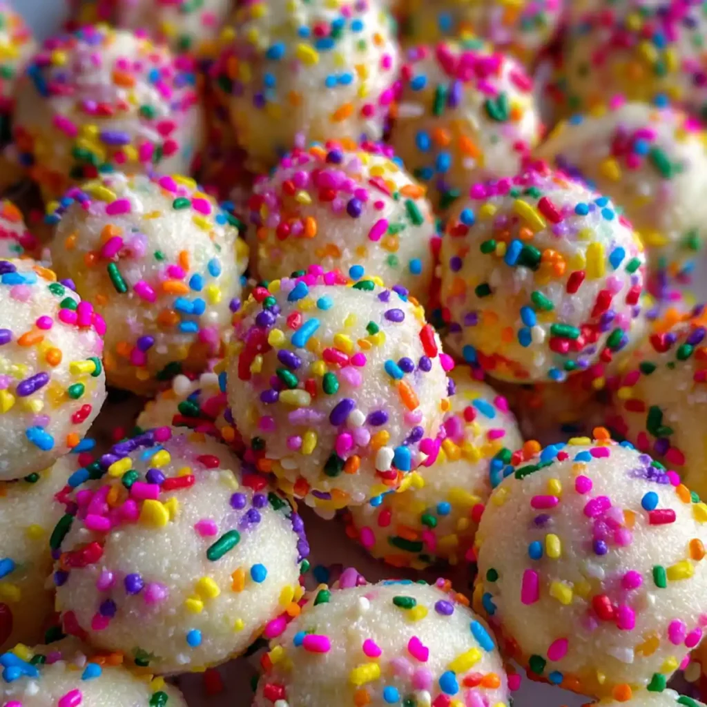 Cake Batter Bites Recipe No Bake Treats