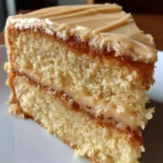 Caramel Cake With Creamy Caramel Frosting Recipe