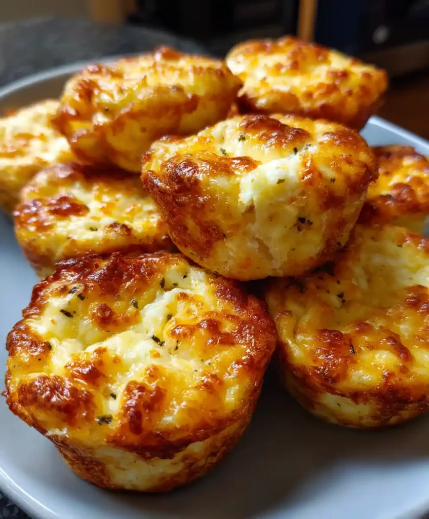 Cheesy Oven Baked Egg Bites Recipe