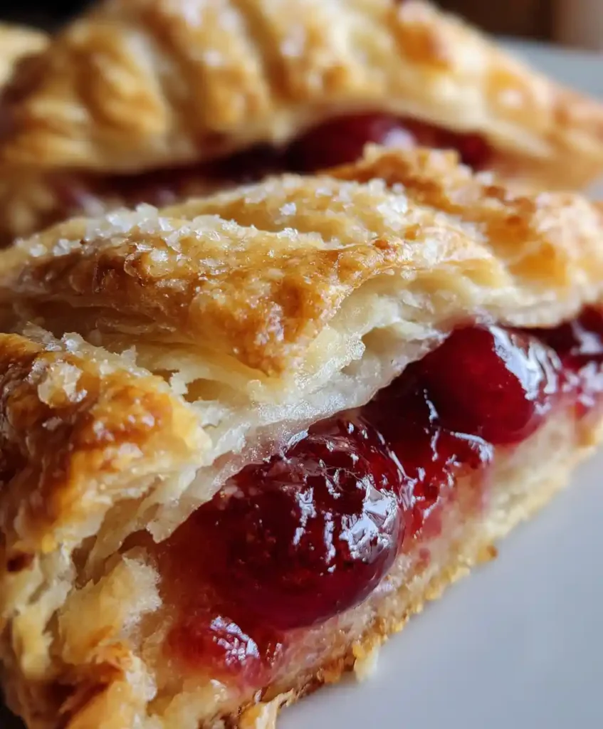 Cherry Turnover Recipe With Flaky Pastry