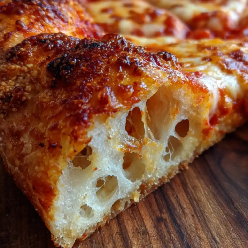 Chewy Hand Tossed Pizza Crust Recipe