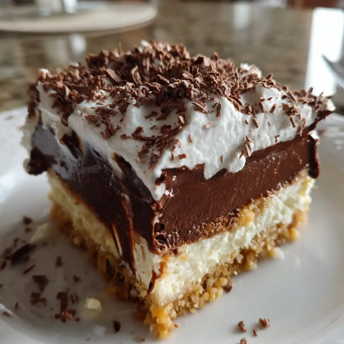 Chocolate Delight Recipe With Pecan Crust Layers
