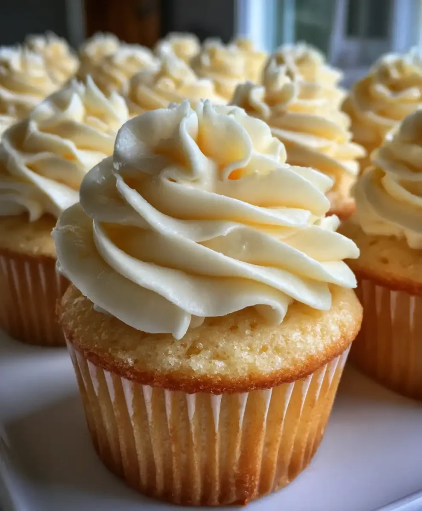 Classic Vanilla Buttercream Cupcakes Recipe