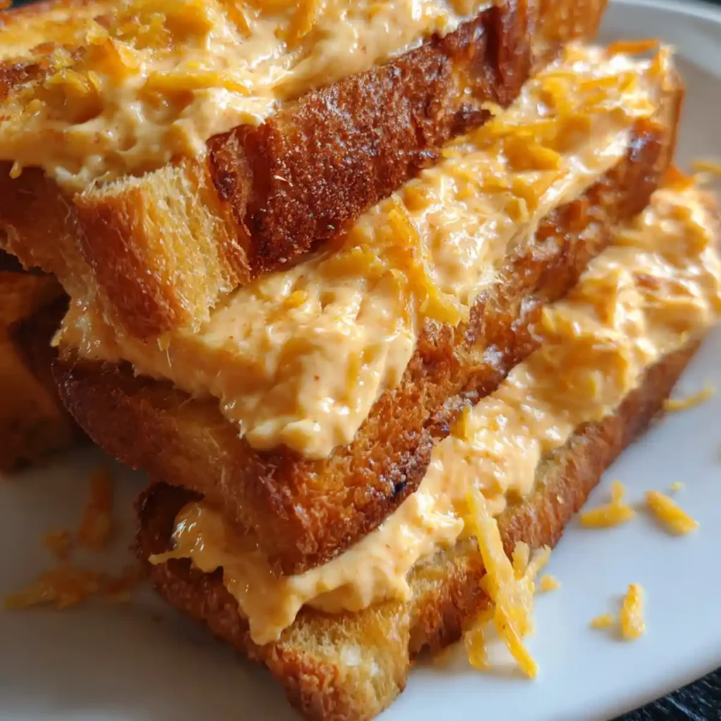 Crispy Melba Toast With Cheese Spread