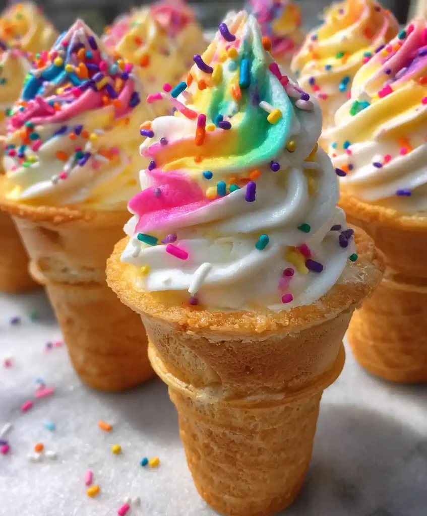 Cupcake Cones Recipe Fun Party Desserts RECIPE