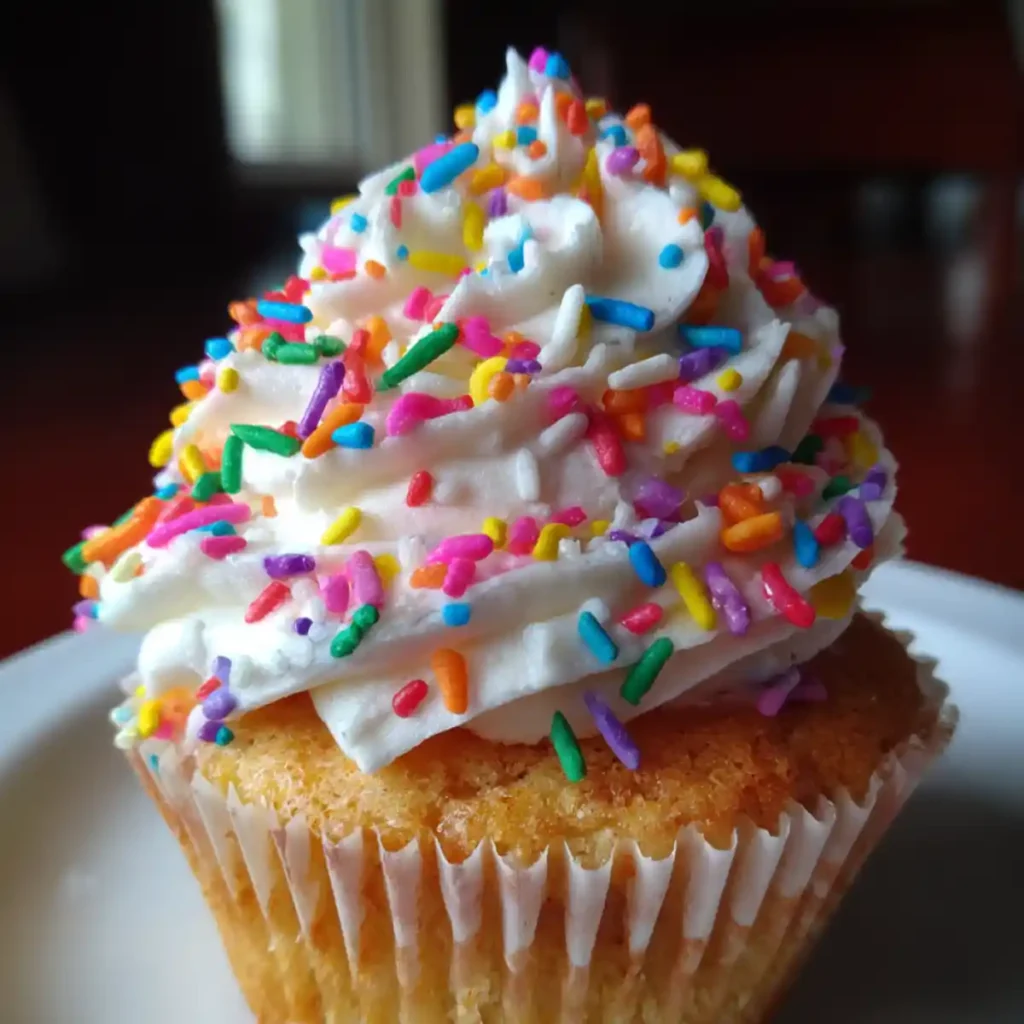 FNAF Cupcake Recipe With Colorful Sprinkles