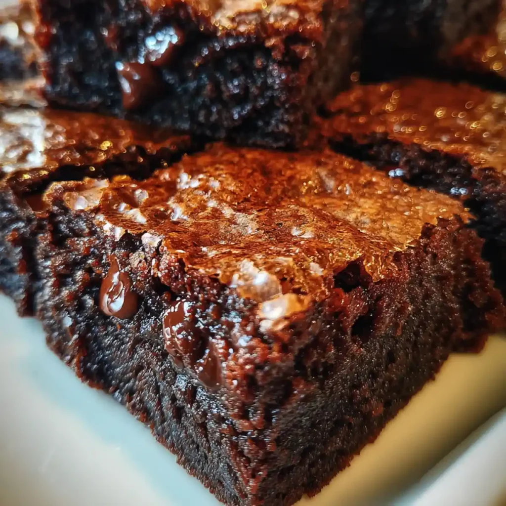 Felixs Brownie Recipe Chewy Chocolate Squares