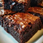 Felixs Brownie Recipe Chewy Chocolate Squares