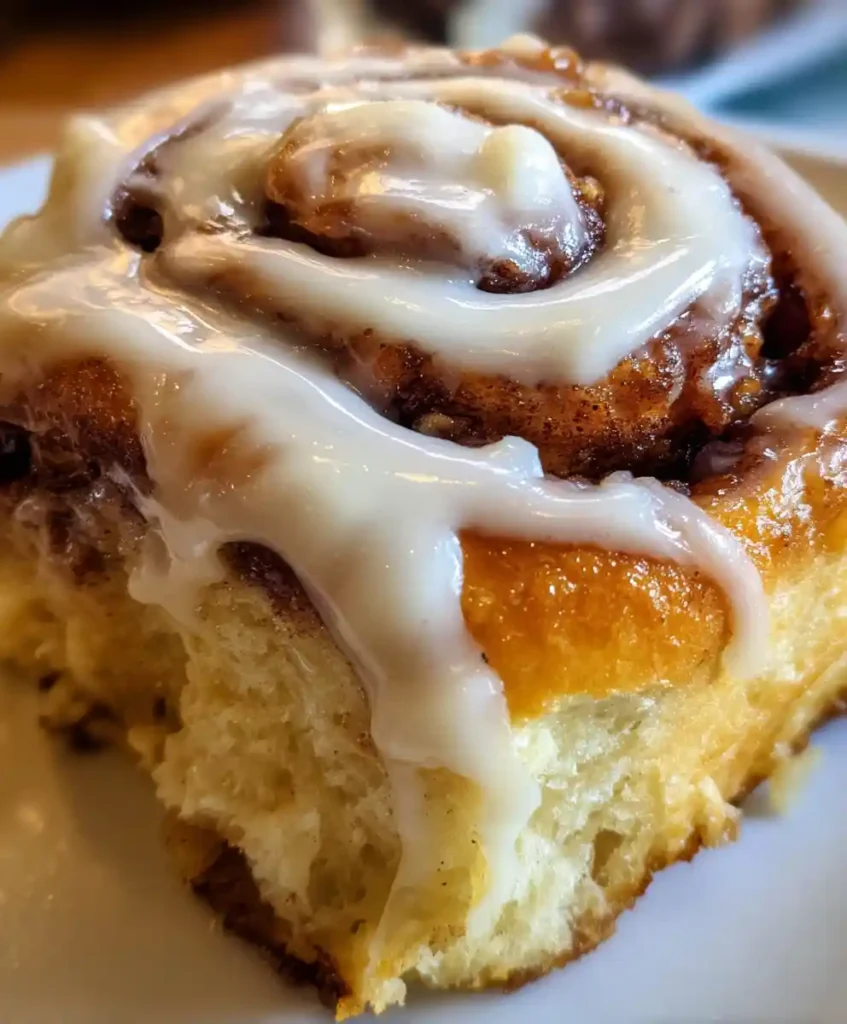 Giant Fluffy Cinnamon Roll Recipes With Cream Cheese Icing