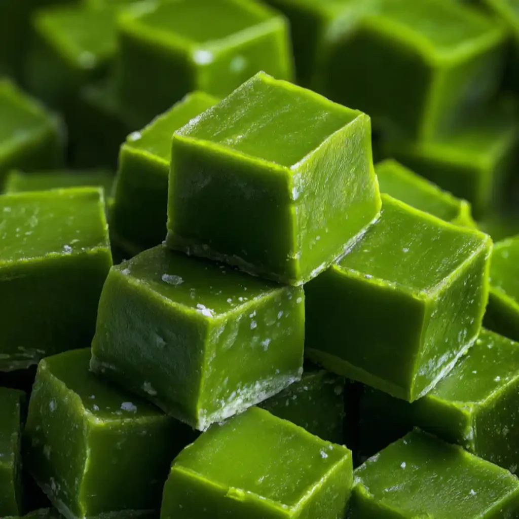 Grinch Fudge Recipe Green Holiday Squares