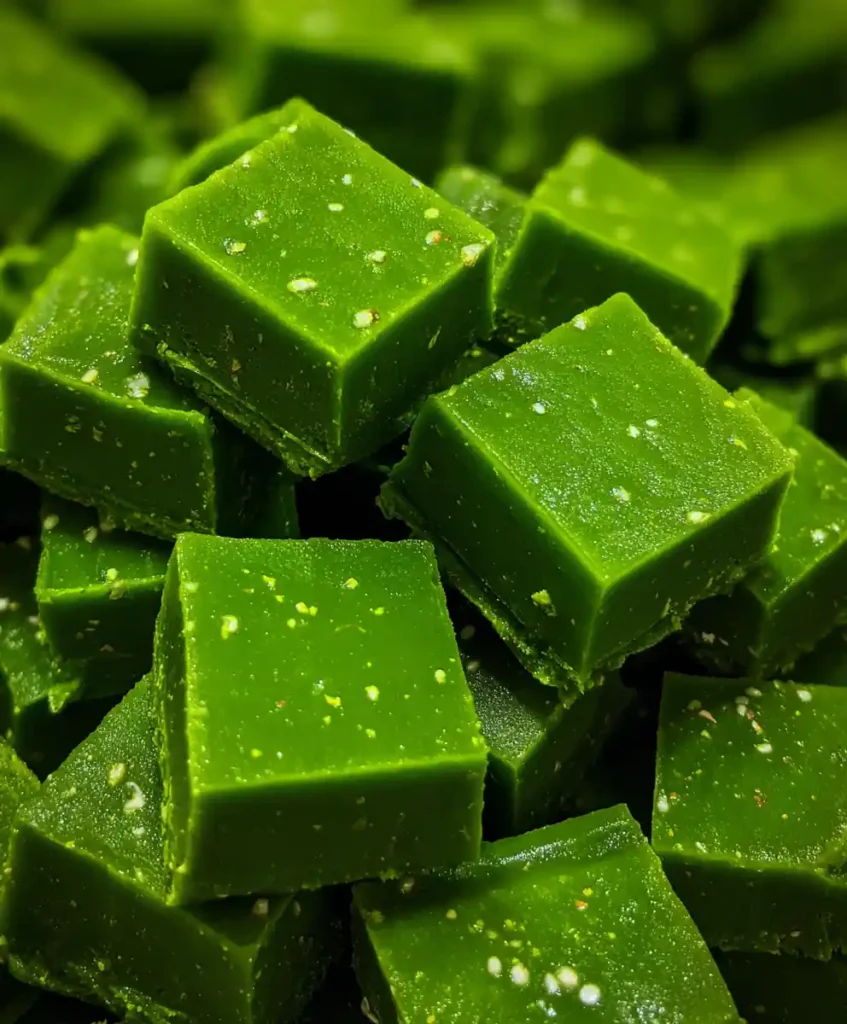 Grinch Fudge Recipe Green Holiday Squares Recipes