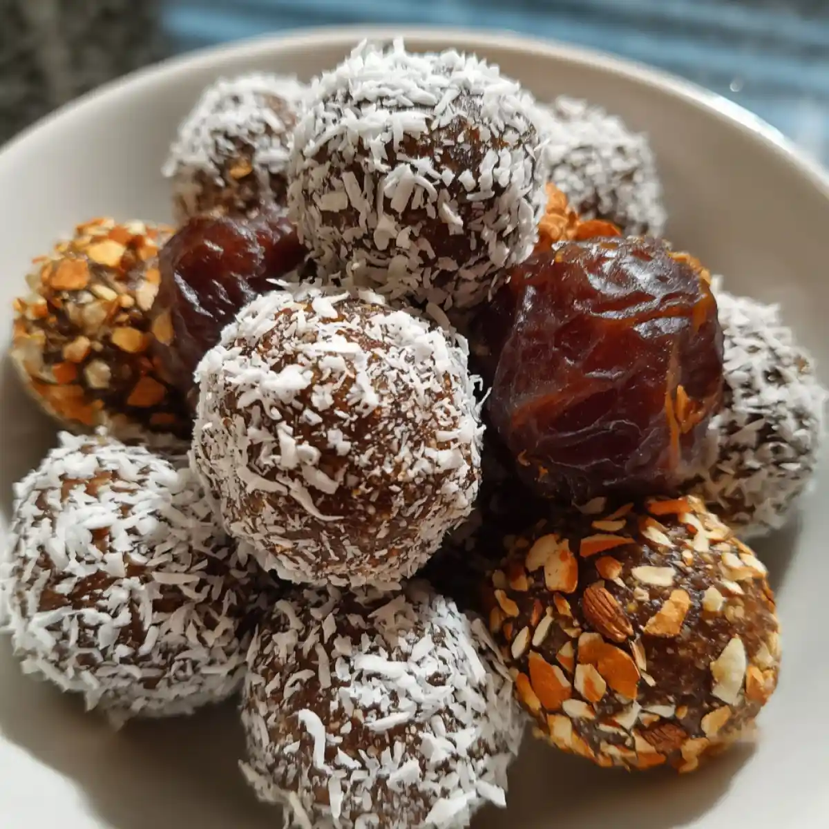 Healthy Sweet Snacks With Dates And Almonds