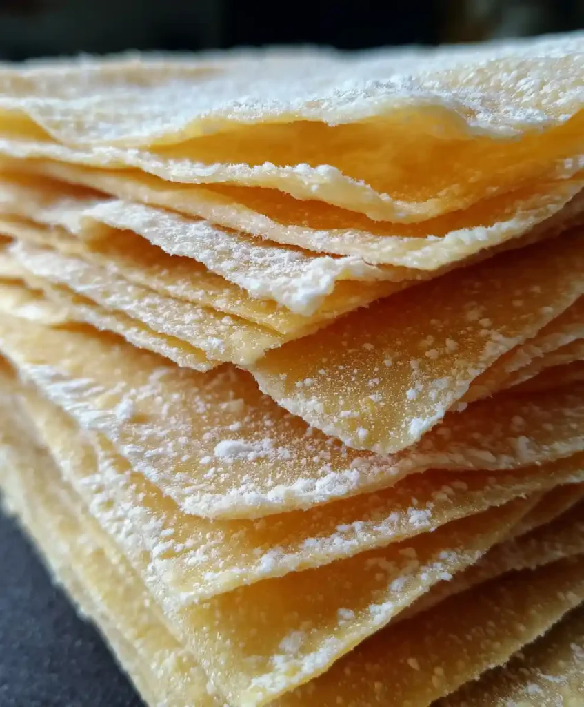 Homemade Crispy Egg Roll Wrappers
