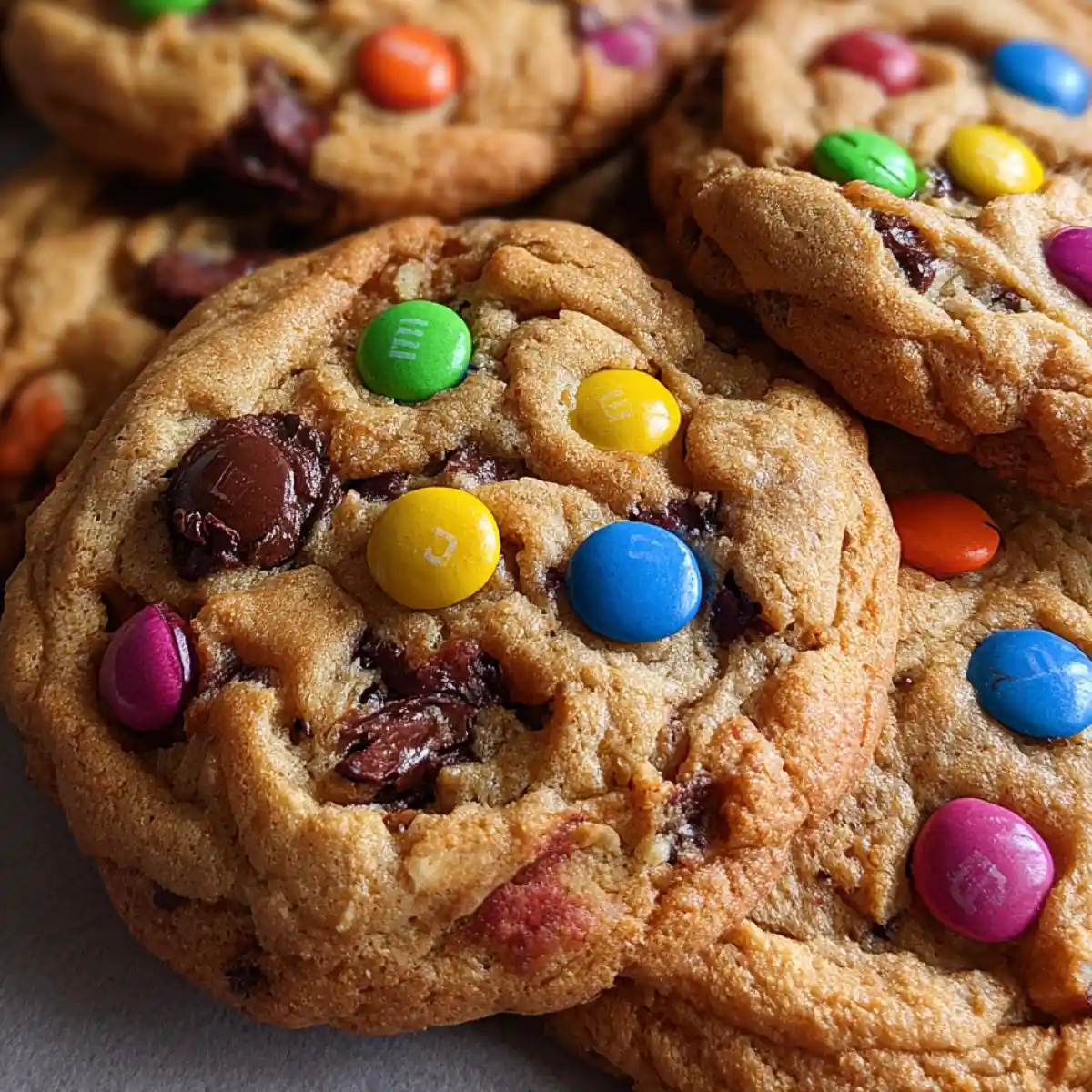 MM Cookies With Chewy Centers Recipe