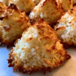 Macaroon Cookies With Coconut And Almonds