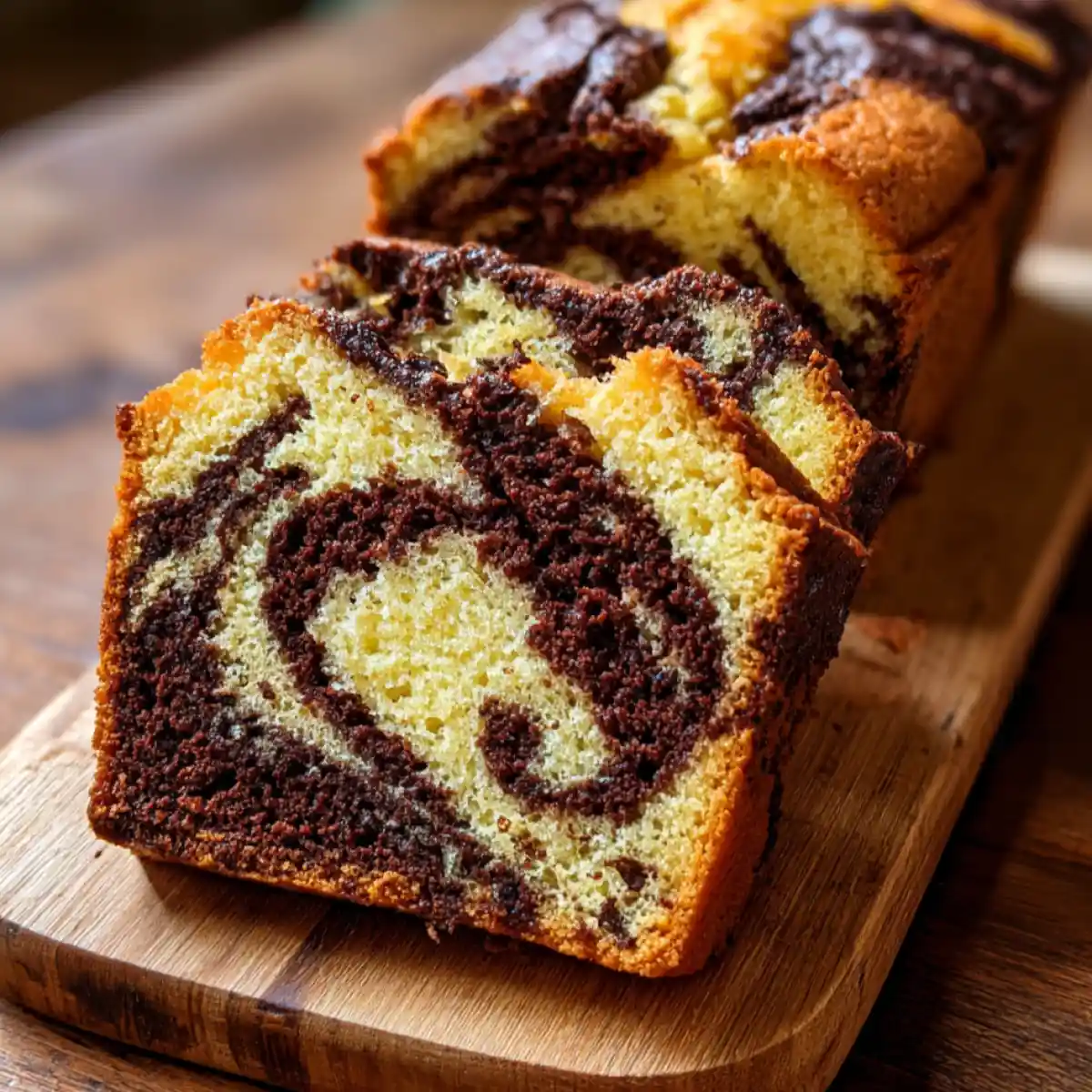 Marble Cake Recipe With Chocolate Swirls