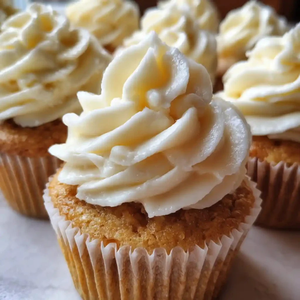 Moist Banana Cupcake Recipe With Cream Cheese Frosting