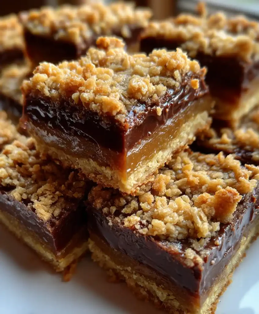 Oat Fudge Bar Recipes With Chocolate Layer