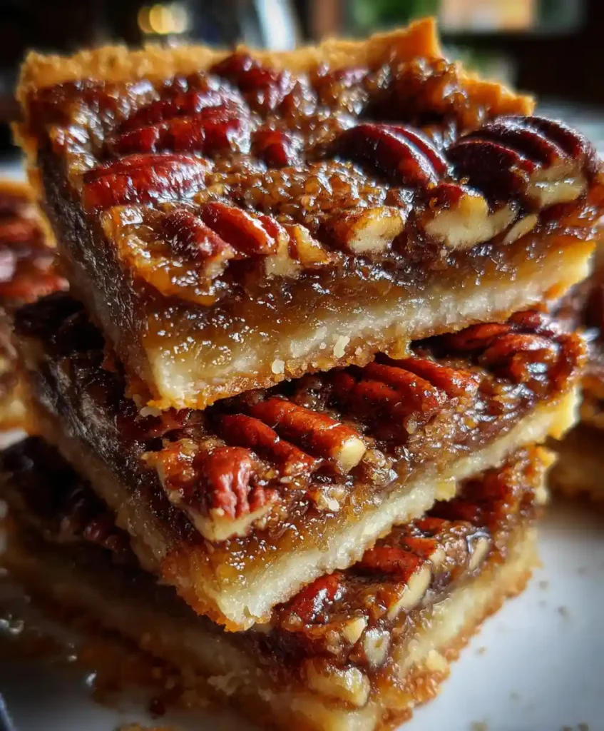 Pecan Pie Squares Recipe With Buttery Crust Recipe