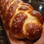 Pretzel Challah Recipe Braided Bread Loaf
