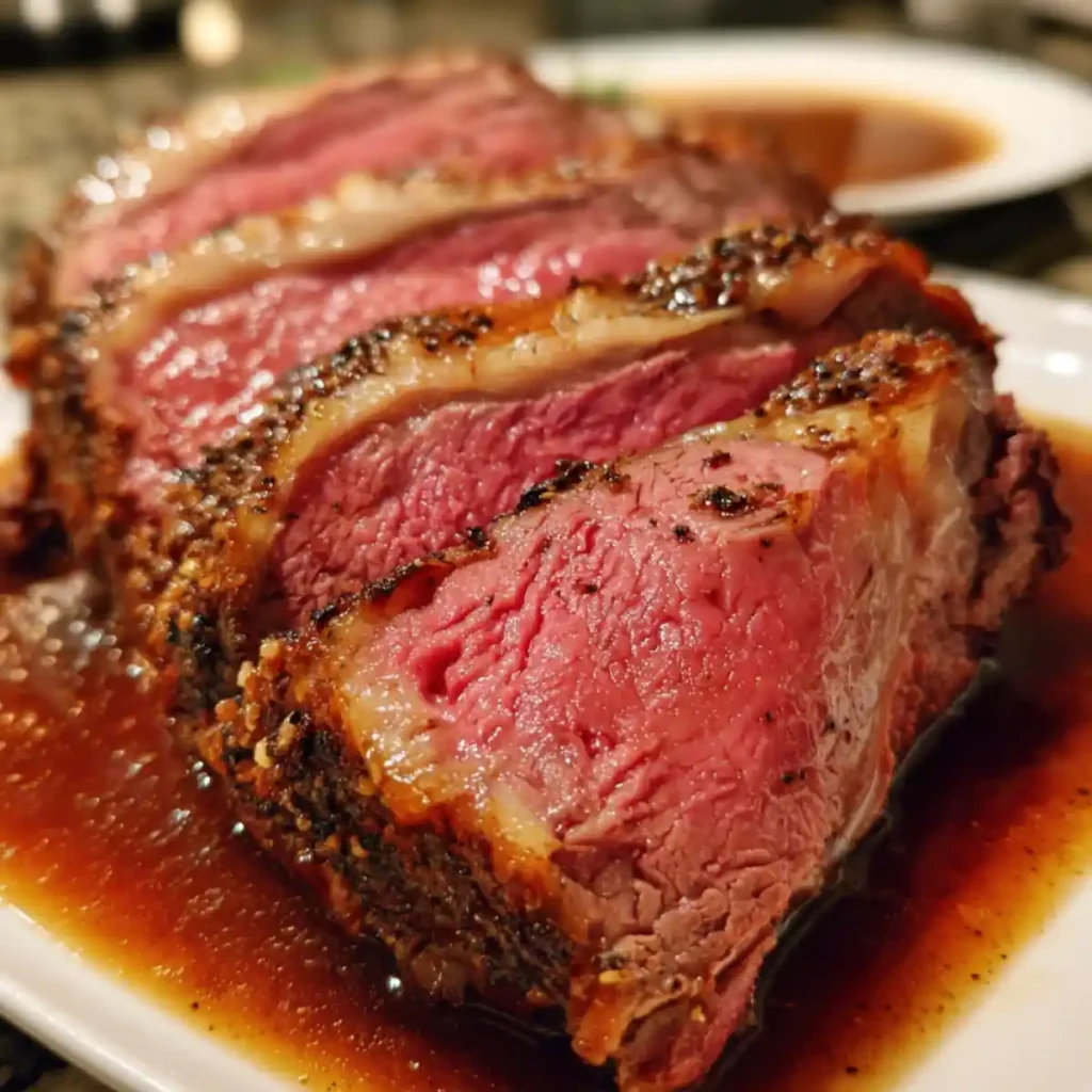 Prime Rib And Rib Roast With Au Jus