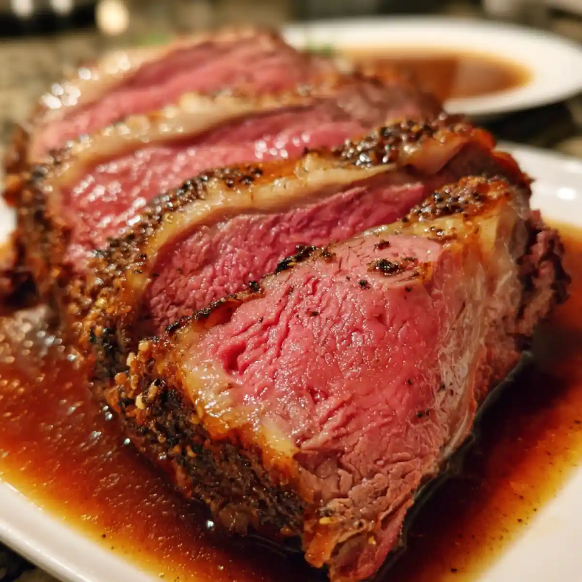 Prime Rib And Rib Roast With Au Jus