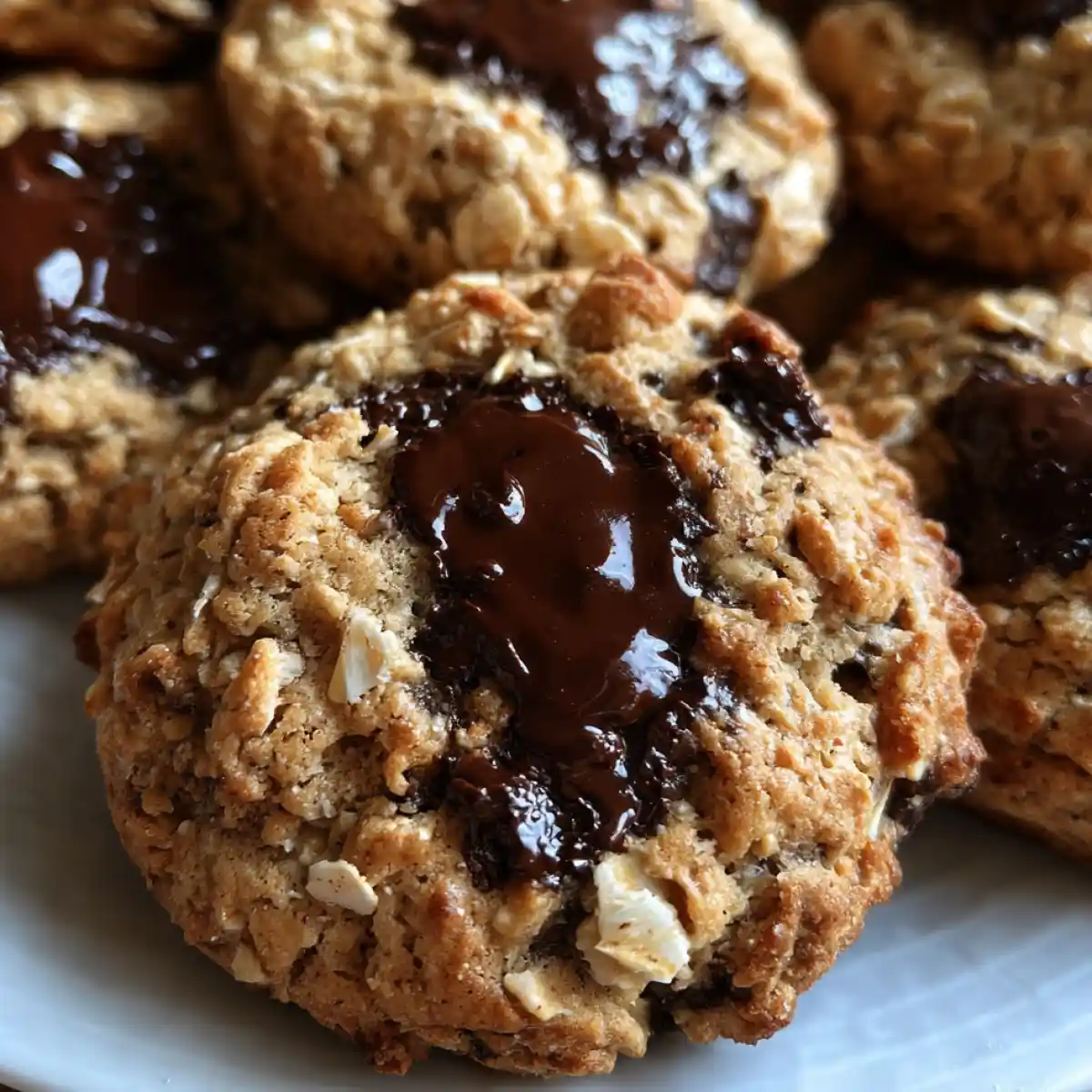 Protein Cookies With Oats And Chocolate Chunks Recipe