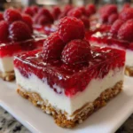 Raspberry Pretzel Salad Recipe With Cream Cheese Layer