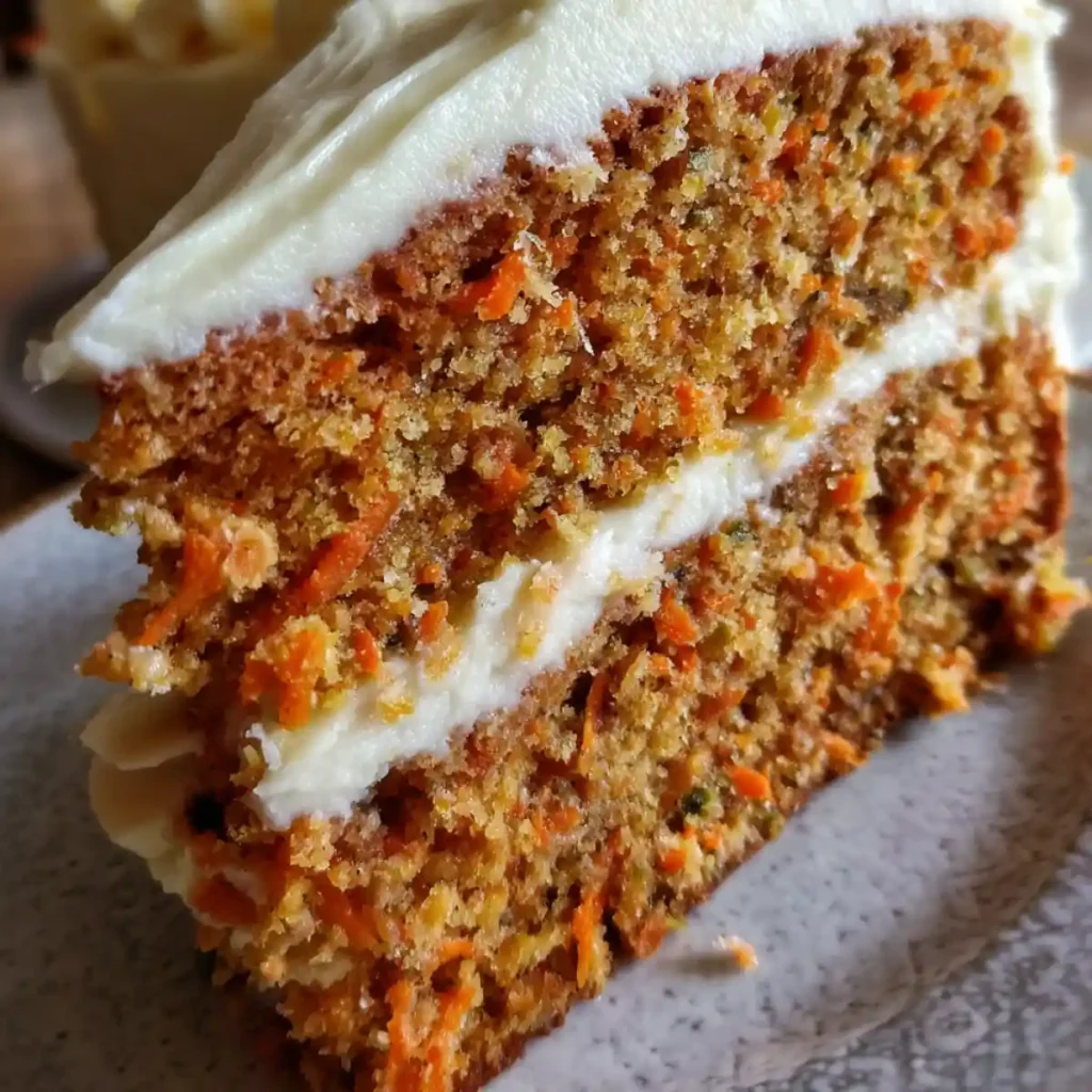 Spiced Cream Cheese Carrot Cake Recipe