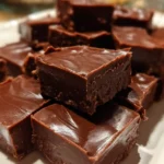 Texas Fudge Recipe Rich Chocolate Squares