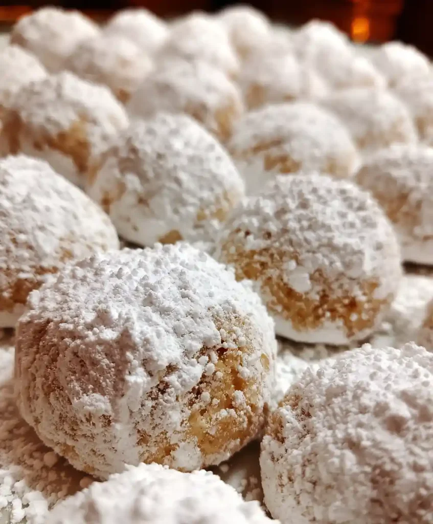 Wedding Cookies With Powdered Sugar Coating
