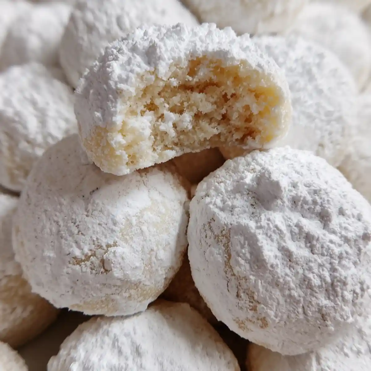 Wedding Cookies With Powdered Sugar Coating Recipe