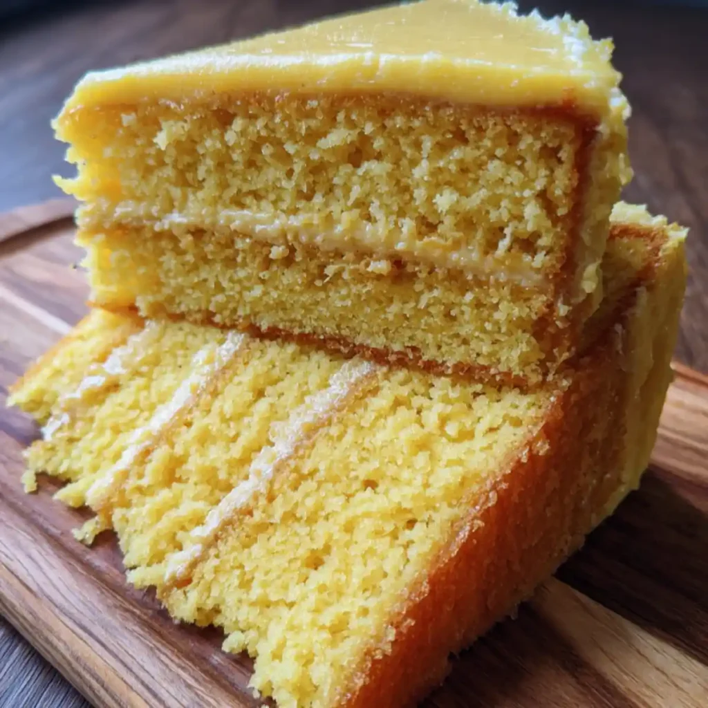 Yellow Velvet Recipe Moist Layer Cake Recipe