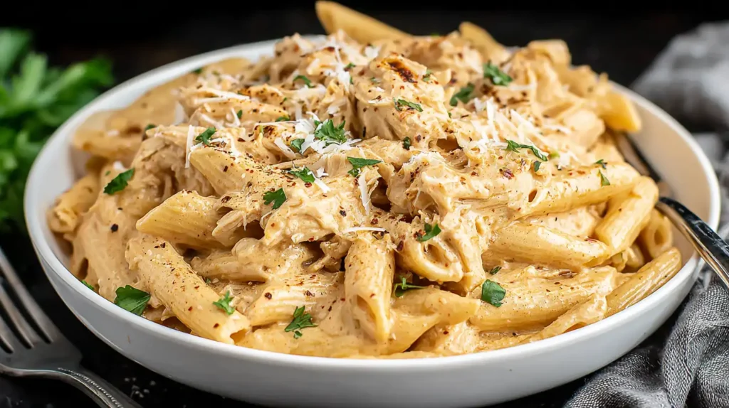 Cajun Chicken Pasta Crockpot 