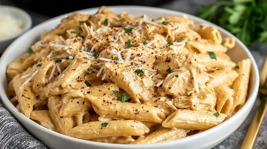 Cajun Chicken Pasta Crockpot Recipe