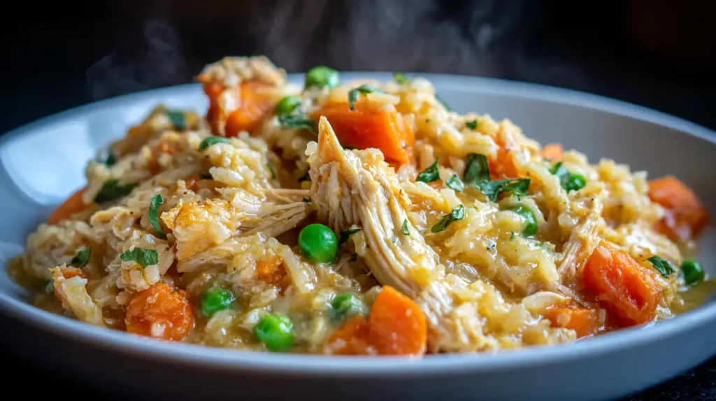 CrockPot Chicken And Rice Recipe