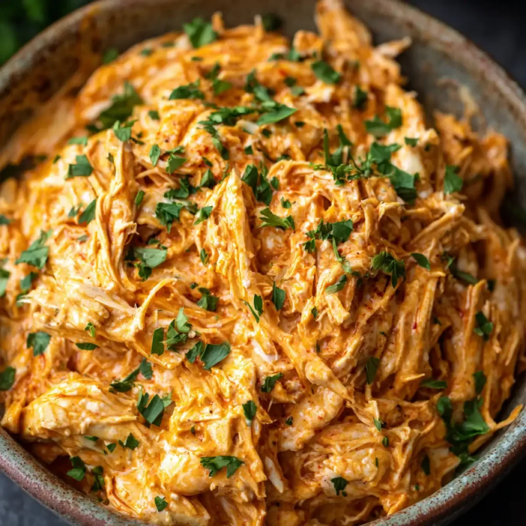 Crockpot Buffalo Chicken