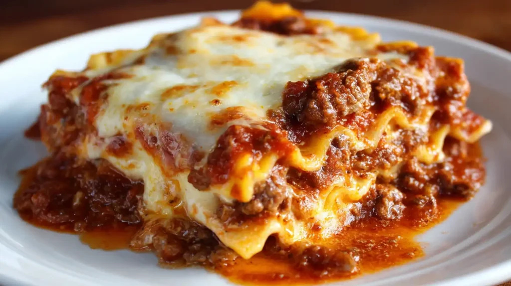 Crockpot Ravioli Lasagna