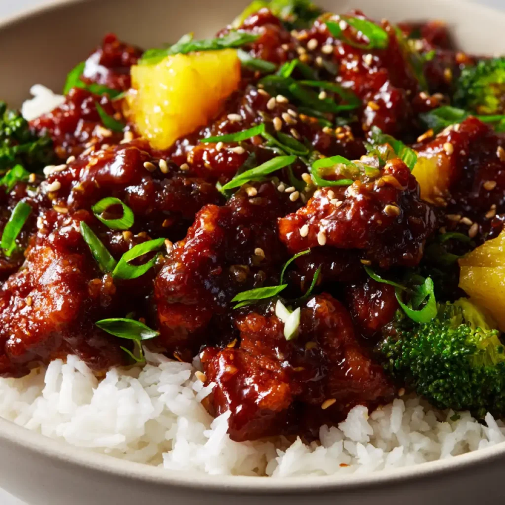 General Tso Crockpot Chicken Recipe
