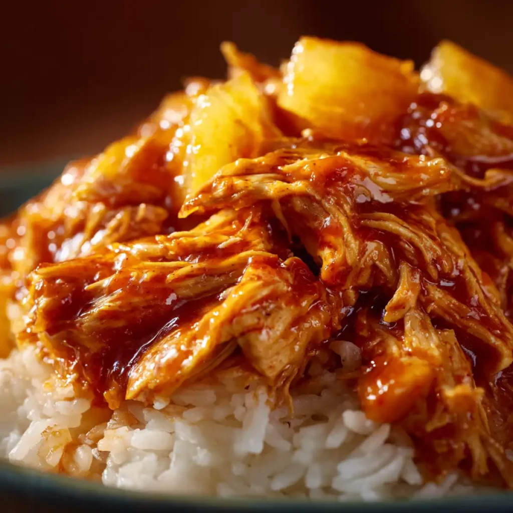 Sweet Hawaiian Crockpot Chicken