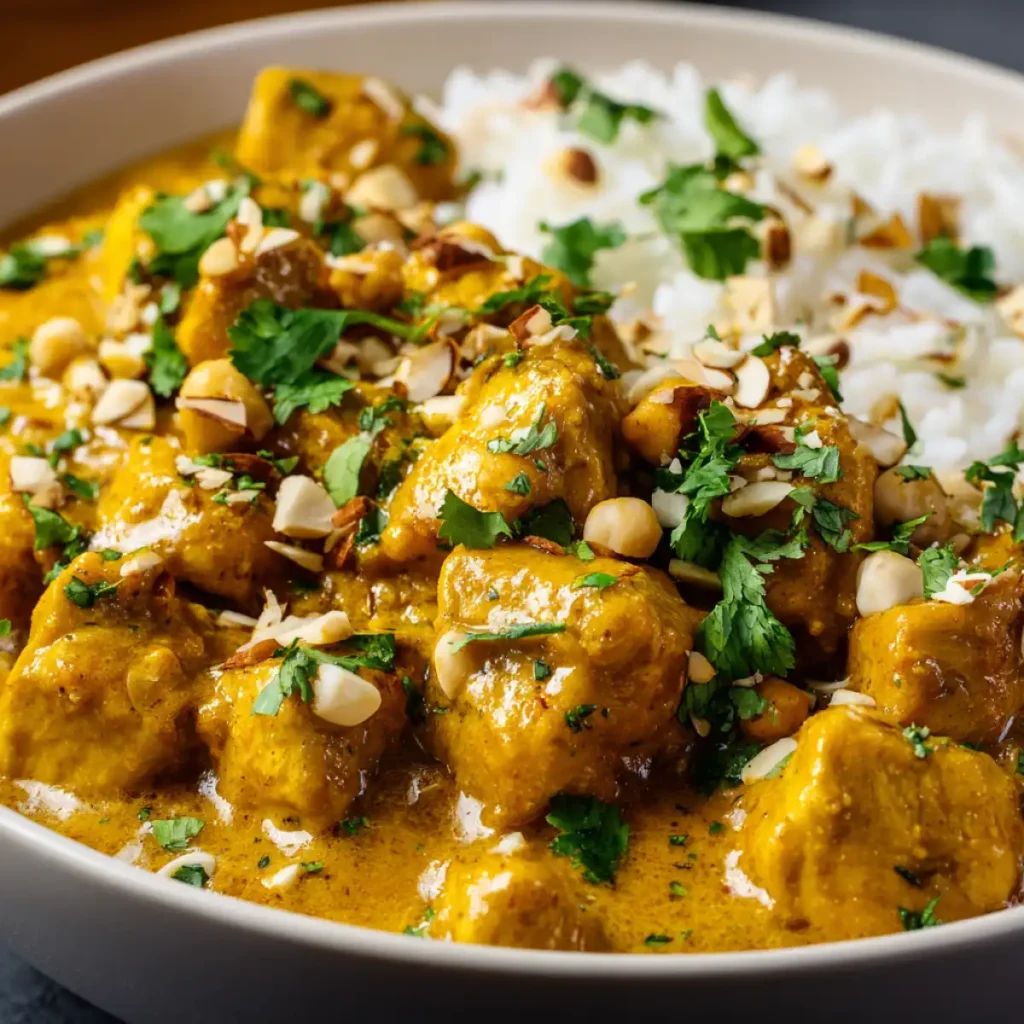 Slow Cooker Chicken Korma Recipe