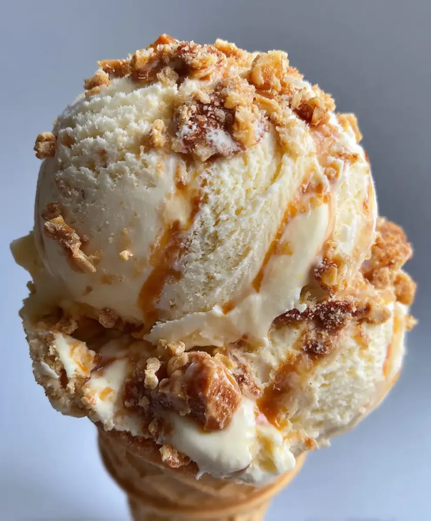 Butter Brickle Ice Cream