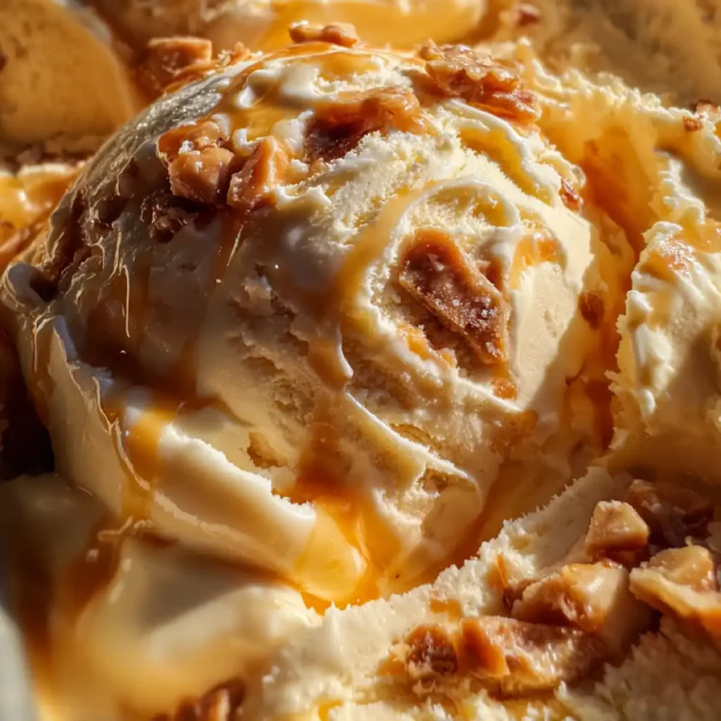Butter Brickle Ice Cream Recipe