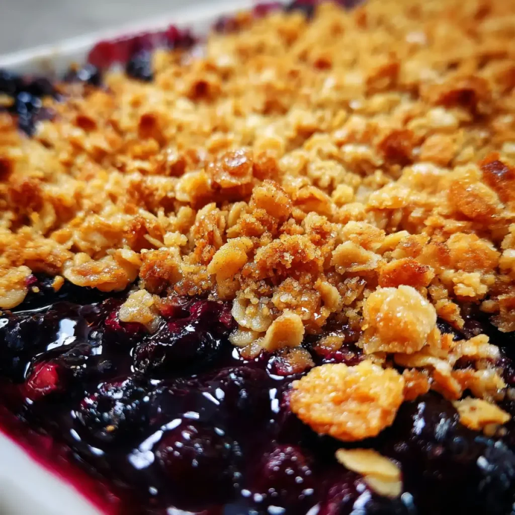 Martha Stewart Blueberry Crisp