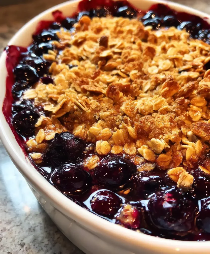 Martha Stewart Blueberry Crisp Recipe
