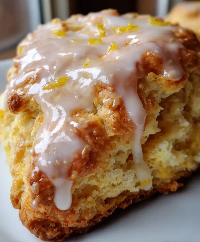 Panera Orange Scone